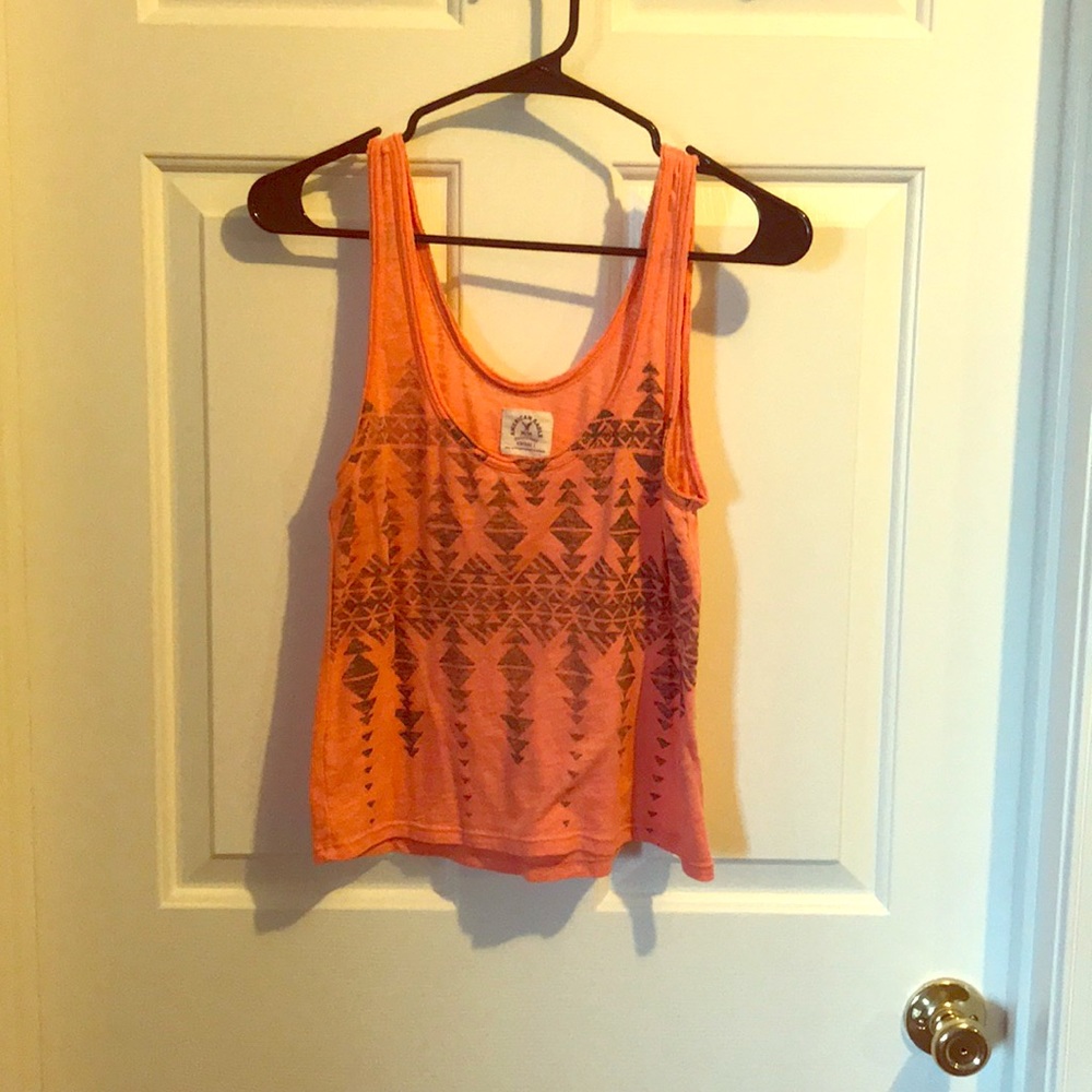 Pink tank top